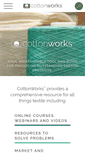 Mobile Screenshot of cottonworks.com